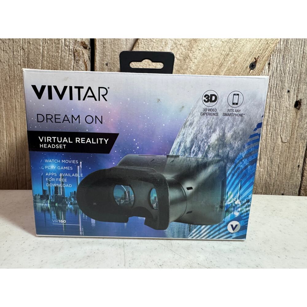 Open Box Vivitar Dream on Virtual Reality Headset VR160